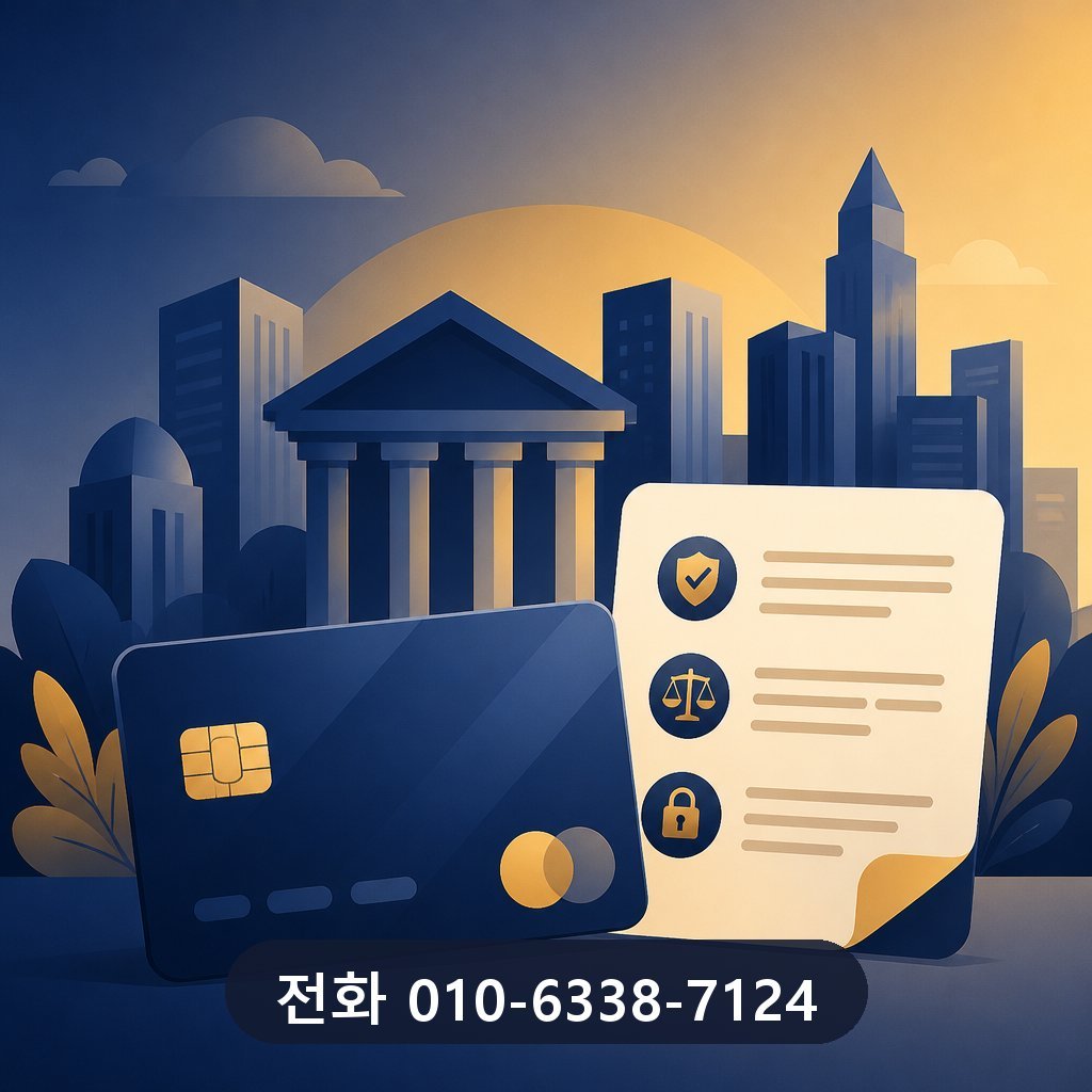 카드 현금화 대행사 카드사 약관 확인 이미지 · 문의 010-6338-7124