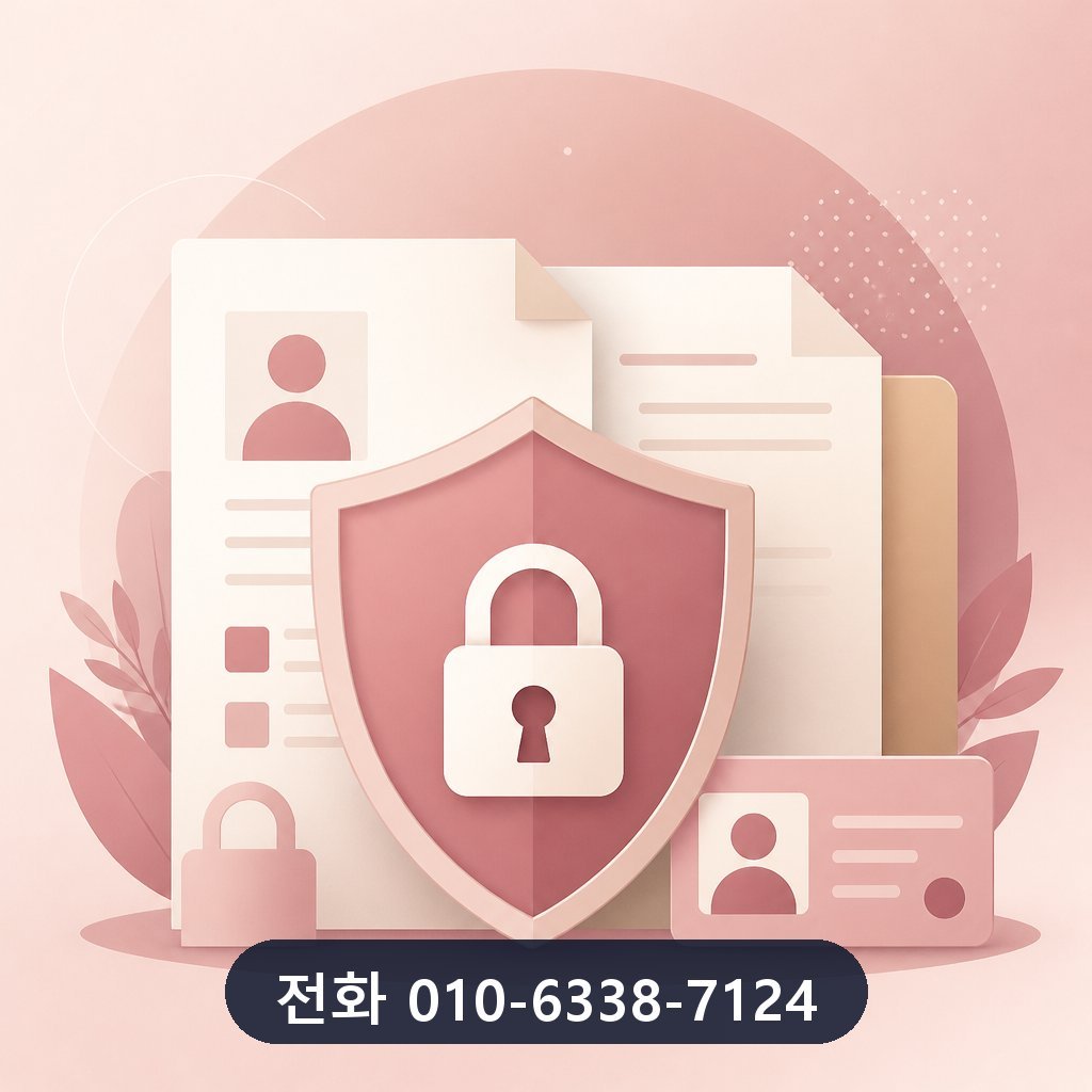 카드 현금화 대행사 개인정보 보호 이미지 · 문의 010-6338-7124